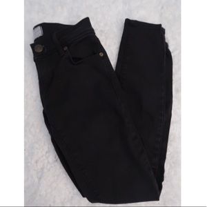 Black Free People Skinny Jeans
